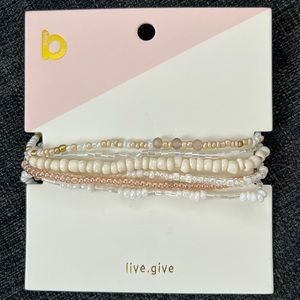 Bops Seed Bead Stackable Bracelet Set